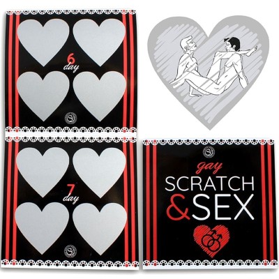 JOGO SECRETPLAY SCRATCH & SEX GAY COUPLES (ES/EN/FR/PT/DE) - D-221861 - Dona Pimenta