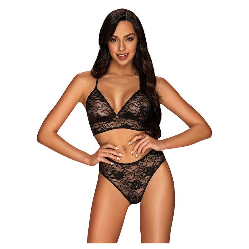 OBSESSIVO - KOKIETTA CONJUNTO DE DUAS PEÇAS S / M - D-229971 - Dona Pimenta