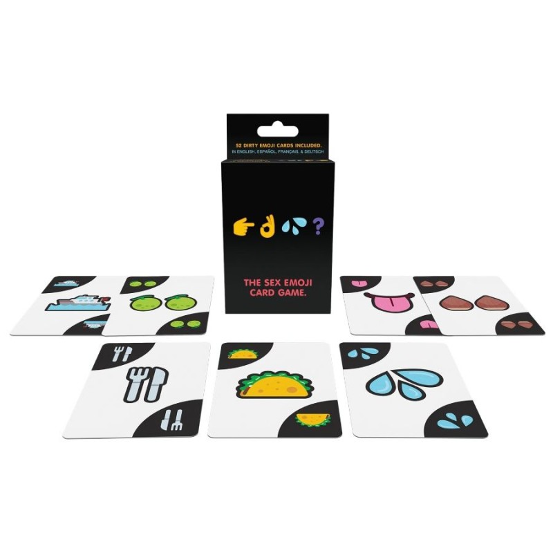 KHEPER GAMES DTF SEX EMOJIS CARDS GAME EN / ES / DE / FR - D-223100 - Dona Pimenta