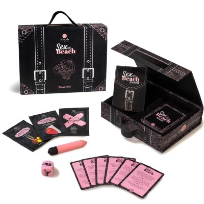 SECRETPLAY SEX ON THE BEACH TRAVEL KIT (ES/ EN/DE/FR/NL/PT)