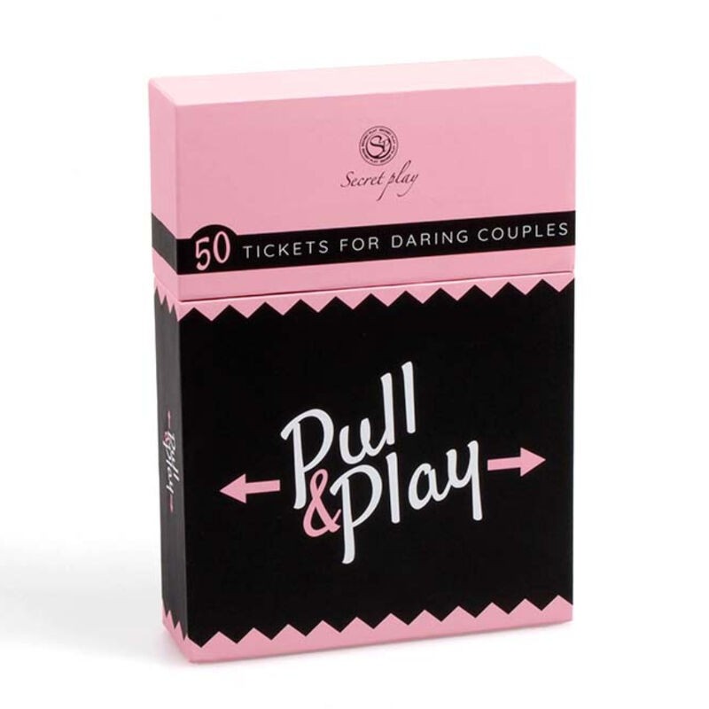 SECRETPLAY PULL & PLAY - JOGO DE CARTAS (ES/EN/DE/FR/NL/PT/IT) - D-232390 - Dona Pimenta