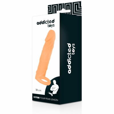 ADDICTED TOYS  EXTENSIÓN PENE (18CM) - D-220163 - Dona Pimenta