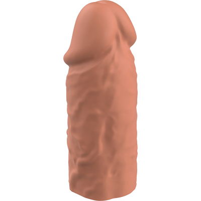 VIRILXL&trade; - EXTENSÃO DE PÊNIS DE SILICONE LÍQUIDO V3 MARROM - D-227246 - Dona Pimenta