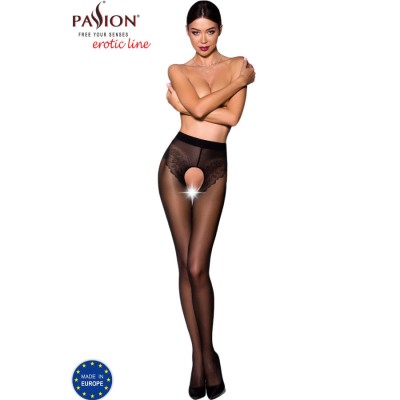 PASSION - TIOPEN 006 MEDIAS BLANCO 1/2 (30 DEN) - D-236217 - Dona Pimenta