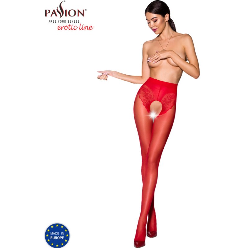 PASSION - TIOPEN 006 MEDIAS BLANCO 1/2 (30 DEN) - D-236217 - Dona Pimenta