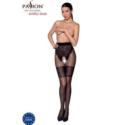 PASSION - TIOPEN 013 MEDIAS NEGRO 1/2 (20/40 DEN) - D-236243 - Dona Pimenta