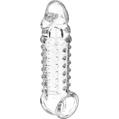 VIRILXL&trade; - EXTENSÃO DO PÊNIS E BAINHA V11 TRANSPARENTE - D-227273 - Dona Pimenta