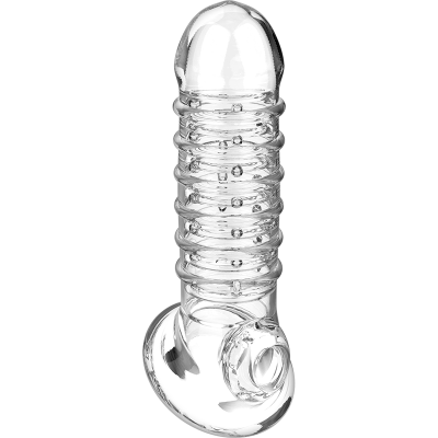 VIRILXL&trade; - EXTENSÃO DO PÊNIS E BAINHA V15 TRANSPARENTE - D-227275 - Dona Pimenta