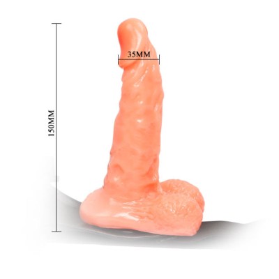 ARNES CON PENE REALISTICO Y BRAGUITA AJUSTABLE ULTRA PASSIONATE 15.5CM - D-208348 - Dona Pimenta