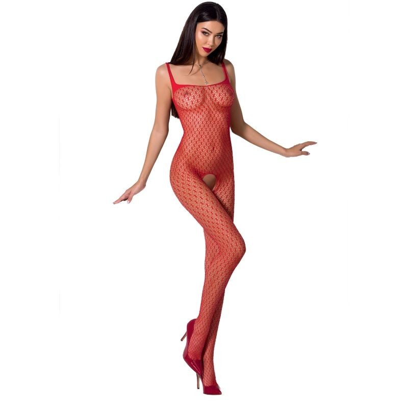 PASSION WOMAN BS071 BODYSTOCKING - BLACK ONE SIZE - D-222336 - Dona Pimenta