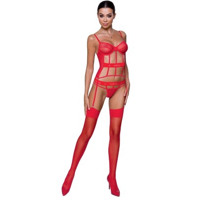 PASSION KYOUKA CORSET - RED S / M - D-228696 - Dona Pimenta