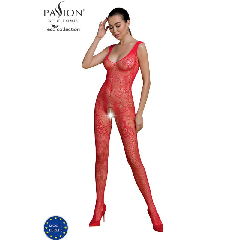 PAIXÃO - COLEÇÃO ECO BODYSTOCKING ECO BS012 PRETO - D-236115 - Dona Pimenta