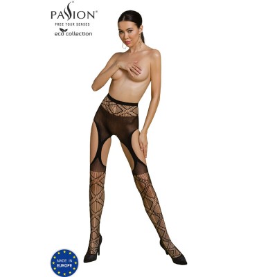 PAIXÃO - COLEÇÃO ECO BODYSTOCKING ECO S005 PRETO - D-236136 - Dona Pimenta