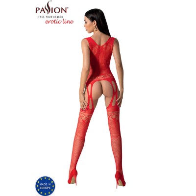 PASSION - BS099 BODYSTOCKING PRETO TAMANHO ÚNICO - D-236367 - Dona Pimenta