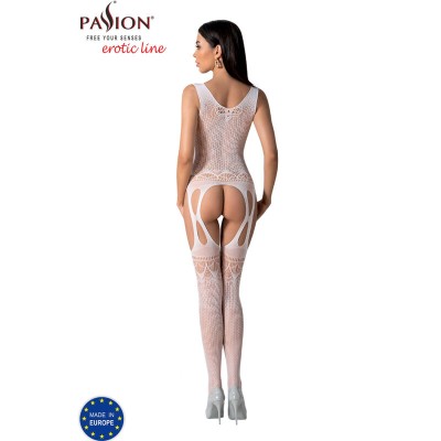 PASSION - BS099 BODYSTOCKING PRETO TAMANHO ÚNICO - D-236367 - Dona Pimenta