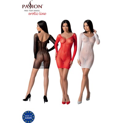 PASSION - BS101 BODYSTOCKING PRETO TAMANHO ÚNICO - D-236373 - Dona Pimenta