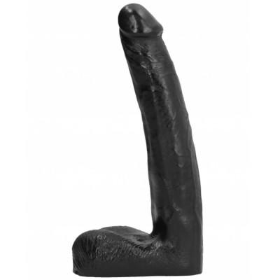 TUDO PRETO - DILDO REALÍSTICO 21 CM - D-216236 - Dona Pimenta