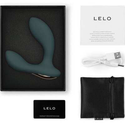 LELO - HUGO 2 MASSAGEIRO DE PRÓSTATA VERDE - D-237765 - Dona Pimenta