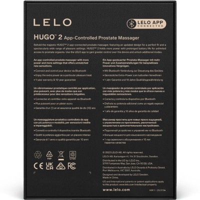 LELO - HUGO 2 MASSAGEIRO DE PRÓSTATA VERDE - D-237765 - Dona Pimenta