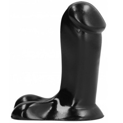 TUDO PRETO - DILDO REALÍSTICO 14 CM - D-216241 - Dona Pimenta