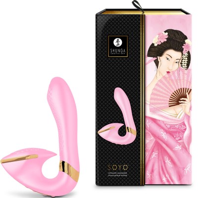 SHUNGA - MASSAJADOR ÍNTIMO SOYO ROSA - D-237790 - Dona Pimenta