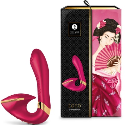 SHUNGA - MASSAJADOR ÍNTIMO SOYO ROSA - D-237790 - Dona Pimenta