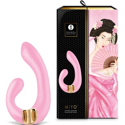 SHUNGA - MASSAJADOR ÍNTIMO MIYO ROSA - D-237794 - Dona Pimenta