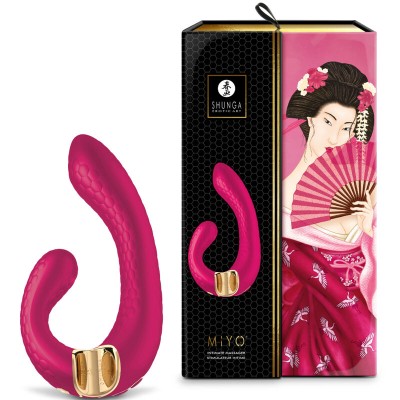 SHUNGA - MASSAJADOR ÍNTIMO MIYO ROSA - D-237794 - Dona Pimenta