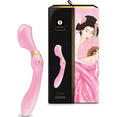 SHUNGA - MASSAJADOR ÍNTIMO ZOA ROSA - D-237798 - Dona Pimenta