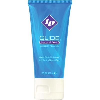 ID GLIDE - LUBRIFICANTE À BASE DE ÁGUA TUBO DE VIAGEM ULTRA DURADOURO 60 ML - D-236927 - Dona Pimenta