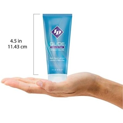 ID GLIDE - LUBRIFICANTE À BASE DE ÁGUA TUBO DE VIAGEM ULTRA DURADOURO 60 ML - D-236927 - Dona Pimenta