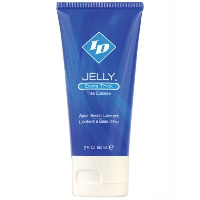 ID JELLY - LUBRIFICANTE À BASE DE ÁGUA TUBO DE VIAGEM EXTRA GROSSO 60 ML - D-236940 - Dona Pimenta