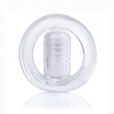 SCREAMING O - GO Q VIBE ANEL VIBRADOR TRANSPARENTE - D-236906 - Dona Pimenta