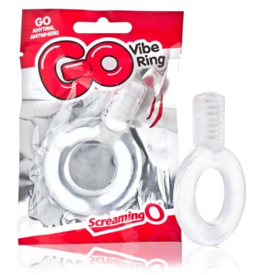 SCREAMING O - ANEL VIBRADOR GO TRANSPARENTE - D-236909 - Dona Pimenta