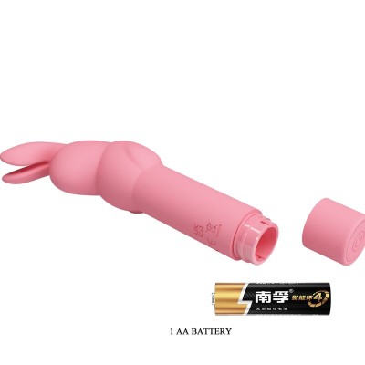 PRETTY LOVE - VIBRADOR DE SILICONE COELHO ROSA GERARDO - D-236967 - Dona Pimenta