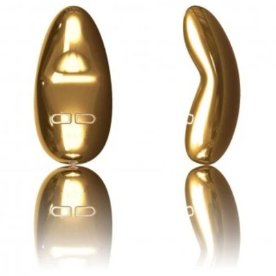 LELO - MASTURBADOR YVA COM VIBRAO DE OURO - D-237108 - Dona Pimenta