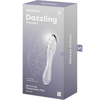 SATISFYER - CRISTAL TRANSPARENTE DESLUMBRANTE - D-237596 - Dona Pimenta