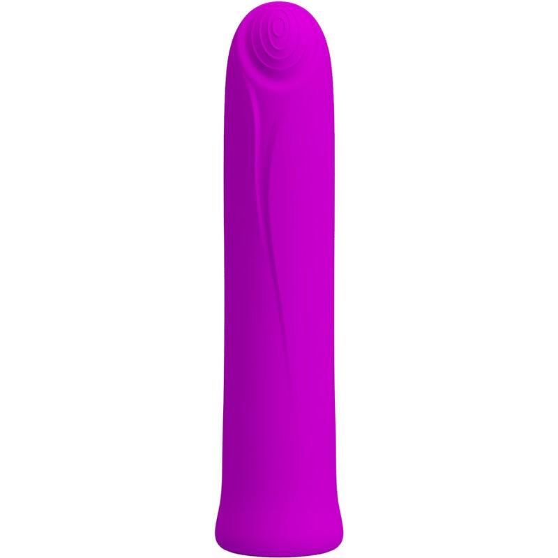 PRETTY LOVE - VIBRADOR CURTIS MINI SUPER POWER 12 VIBRAÕES DE SILICONE VIOLETA - D-236077 - Dona Pimenta