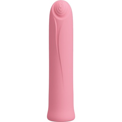 PRETTY LOVE - VIBRADOR CURTIS MINI SUPER POWER 12 VIBRAÕES DE SILICONE ROSA - D-236078 - Dona Pimenta