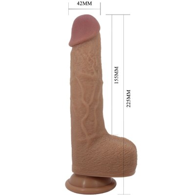 PRETTY LOVE - VIBRADOR TOMMY REALISTIC DILDO 22.5 CM - D-237086 - Dona Pimenta