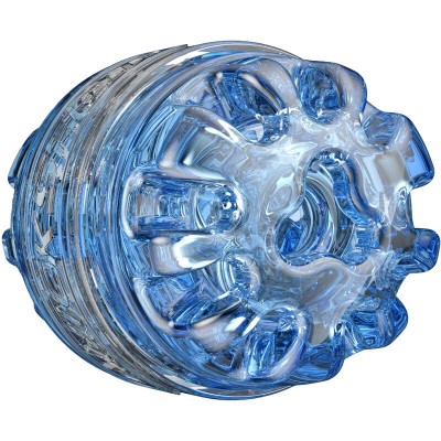 FLESHLIGHT - MASTURBADOR QUICKSHOT TURBO AZUL GELO - D-238114 - Dona Pimenta