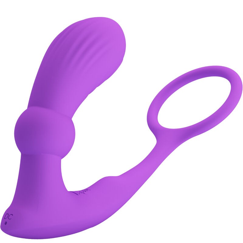 PRETTY LOVE - ANEL ANAL E VIBRADOR WARREN VIOLET - D-238088 - Dona Pimenta