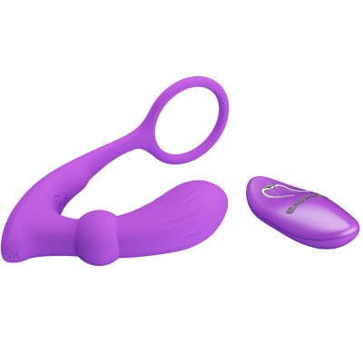 PRETTY LOVE - ANEL ANAL E VIBRADOR WARREN VIOLET - D-238088 - Dona Pimenta