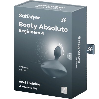 SATISFYER - ABSOLUTE BEGINNERS 4 PLUG VIBRADOR ANAL - D-238144 - Dona Pimenta