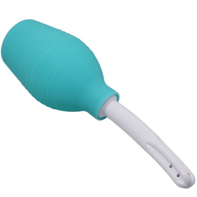 MR PLAY - CHUVEIRO DE BORRACHA ANAL PEAR AZUL - D-236983 - Dona Pimenta