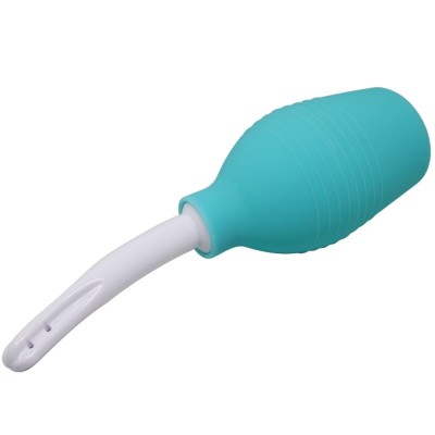 MR PLAY - CHUVEIRO DE BORRACHA ANAL PEAR AZUL - D-236983 - Dona Pimenta