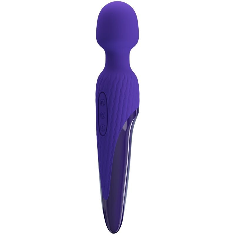 PRETTY LOVE - ANTONY YOUTH WAND VIBRADOR VIOLETA EFEITO DE CALOR - D-237404 - Dona Pimenta