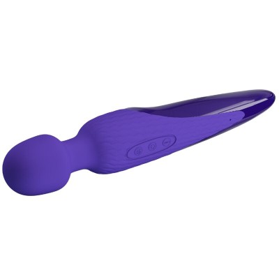 PRETTY LOVE - ANTONY YOUTH WAND VIBRADOR VIOLETA EFEITO DE CALOR - D-237404 - Dona Pimenta