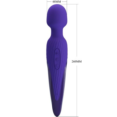 PRETTY LOVE - ANTONY YOUTH WAND VIBRADOR VIOLETA EFEITO DE CALOR - D-237404 - Dona Pimenta