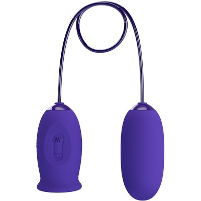 PRETTY LOVE - ESTIMULADOR VIBRADOR RECARREGVEL DAISY YOUTH VIOLET - D-237405 - Dona Pimenta